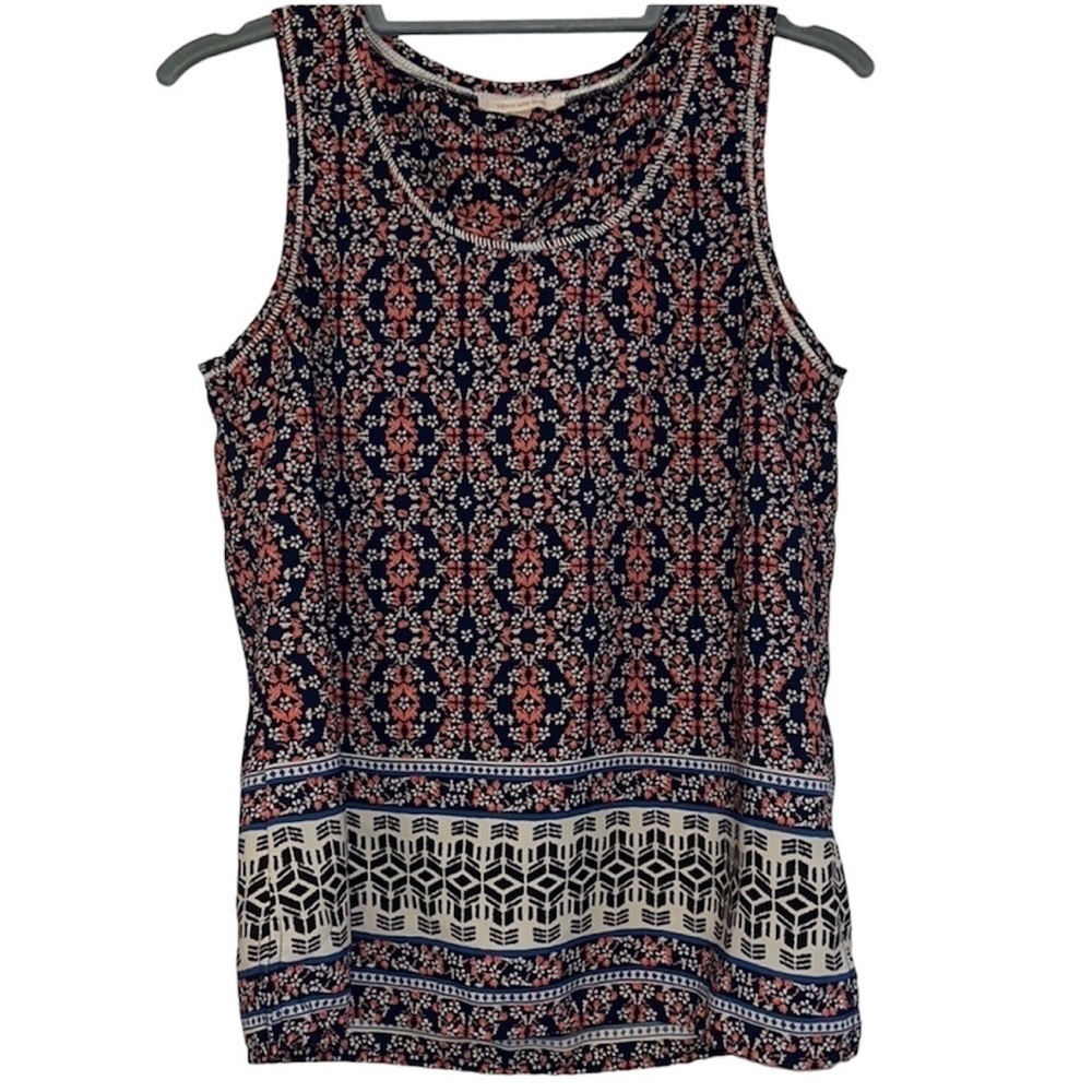 Skies are‎ Blue sleeveless blouse tank XS